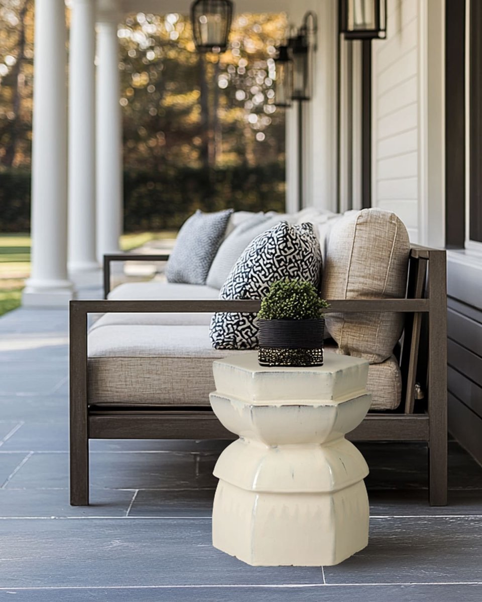 Hex Layered Garden Seat